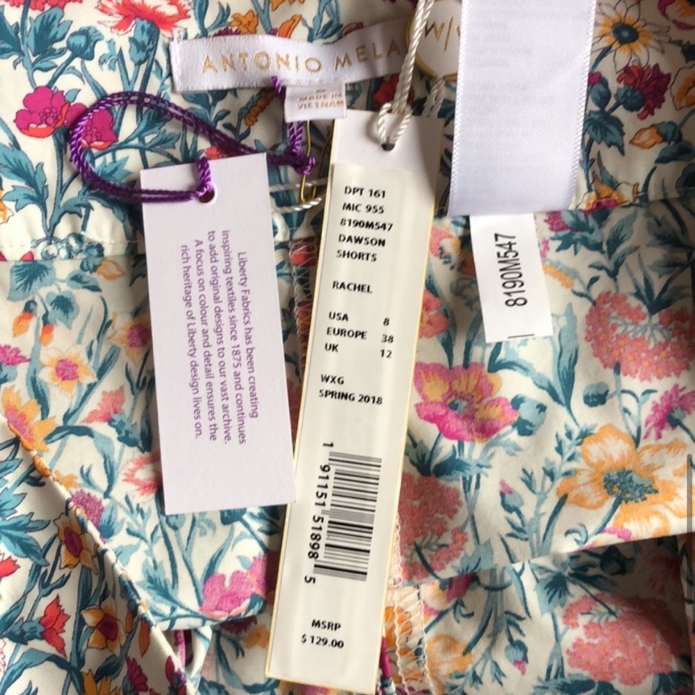 Antonio Melani Dawson High-Waisted Shorts with Tie - Picture 11 of 14